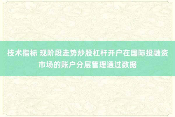 技术指标 现阶段走势炒股杠杆开户在国际投融资市场的账户分层管理通过数据